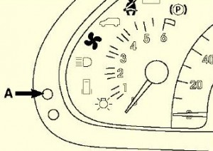 Oil reset service light indicator Mercedes Viano 2008